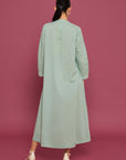 Sah Kulu Granite Green Kaftan
