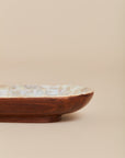 Mother-of-Pearl Oval Tray