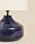 Table Lamp Glass Blue