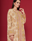 Mifra Yellow Cotton Kaftan