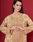 Mifra Yellow Cotton Kaftan