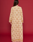 Mifra Yellow Cotton Kaftan