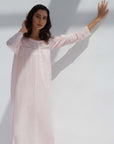 Valerie Pink Cotton Nightdress