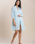Cotton Hatsa Pyjama Shorts and Robe Set