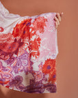 Paisley Pink Scarf
