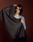 Black Silver Dust Scarf