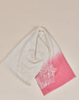 Gradient Lace Rose Scarf