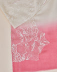 Gradient Lace Rose Scarf
