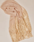 Ecru Chantilly Lace Scarf