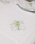 Set of Table Mat & Table Napkin Floral Symphony