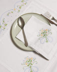 Set of Table Mat & Table Napkin Floral Symphony