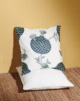 Pomegranate Aspen Green Cushion (45 x 45 cm)