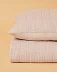Vashti Baby Pink Shams Set (60 x 60 cm)