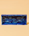 Multi Tone Blue Tray