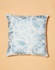 Afrasiab Silver Light Blue Cushion (45 x 45 cm)