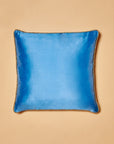 Dust Blue Silk Cushion (50cm x 50cm)