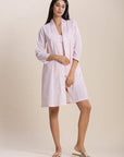 Cotton Haida Pyjama Shorts and Robe Set