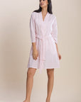 Cotton Haida Pyjama Shorts and Robe Set