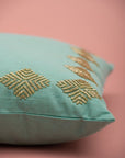 Zillij Aqua Large Cushion Cover