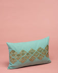 Zillij Aqua Small Cushion Cover
