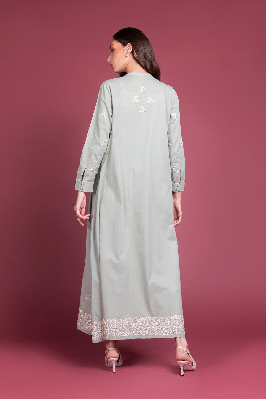 Shalimar Kacchi Ambi Kaftan