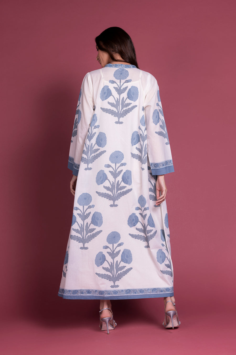 Gol - E - Posta Poppy Cotton Kaftan