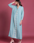 Shabnam Halka Neela Kaftan