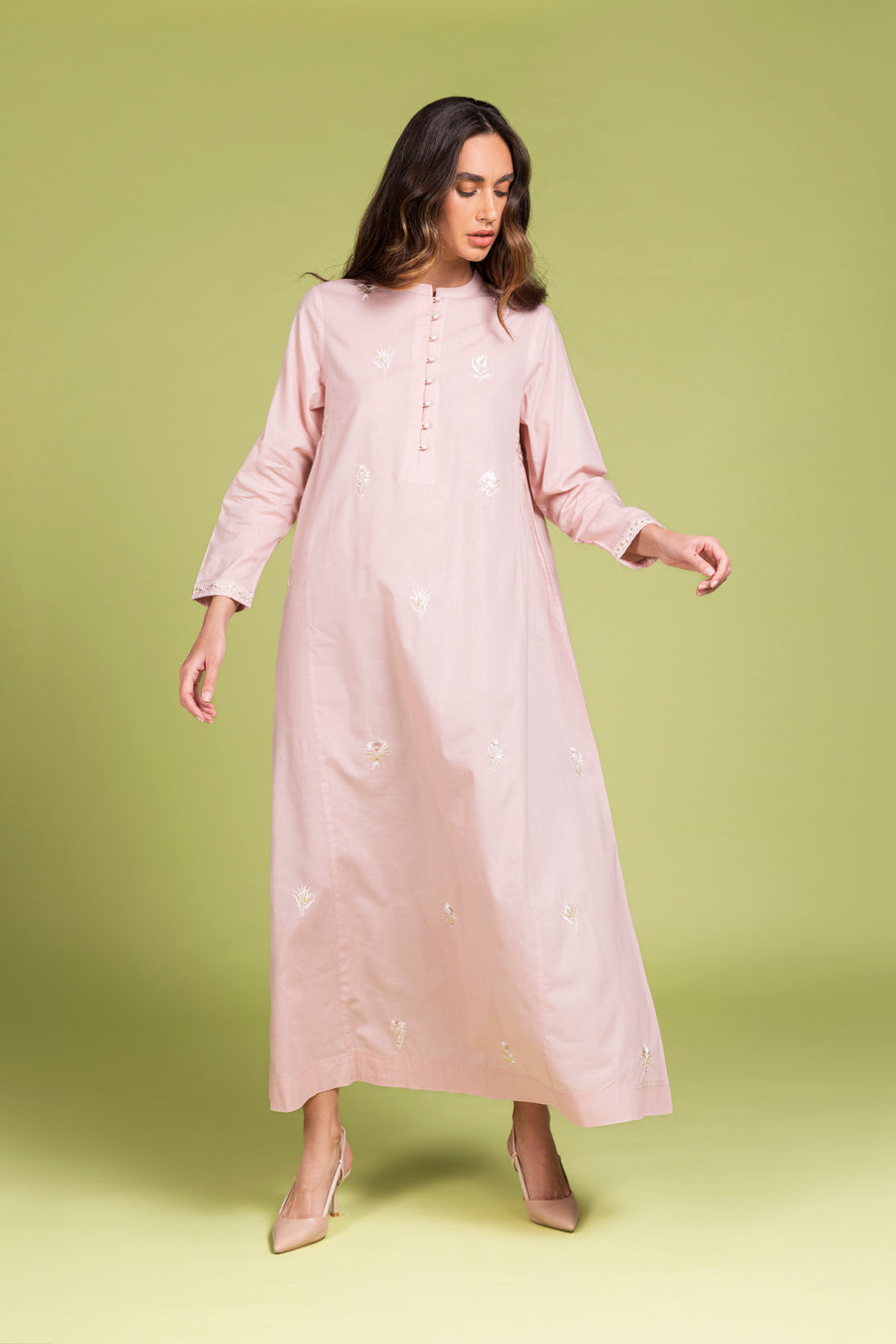 Zeenat E Noor Cotton Kaftan