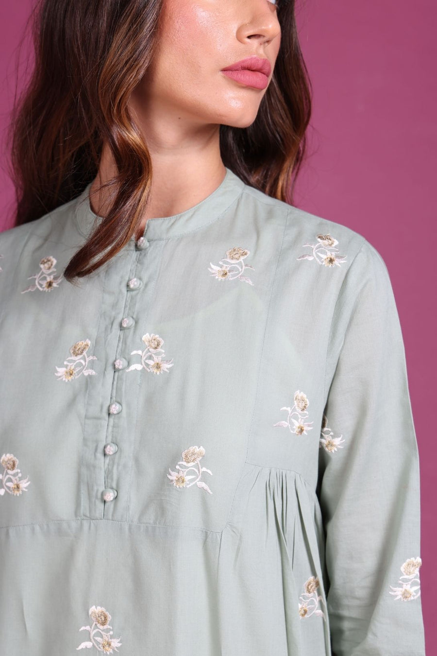Shalimar Kacchi Ambi Kaftan