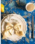 Plain Gold Cotton Table Napkin