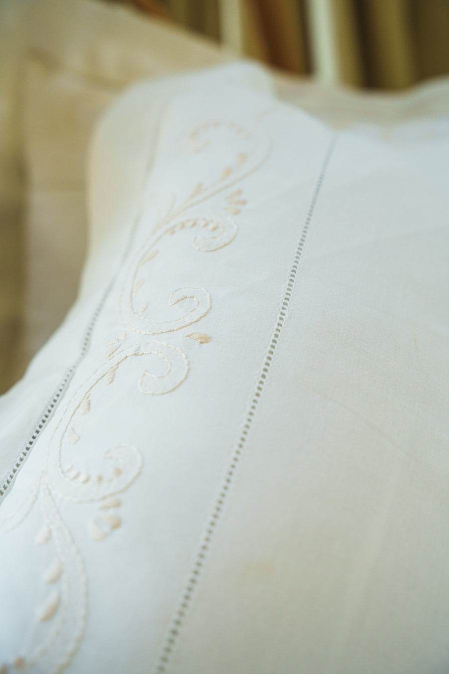 Sunshine Beige Embroidered Baby Set (4pcs)