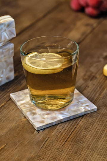 Mother-of-Pearl Coasters set of 4