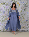 Floral Haze Robe & Nightdress Set