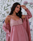 Petalsoft Morning Robe and Nightdress Set