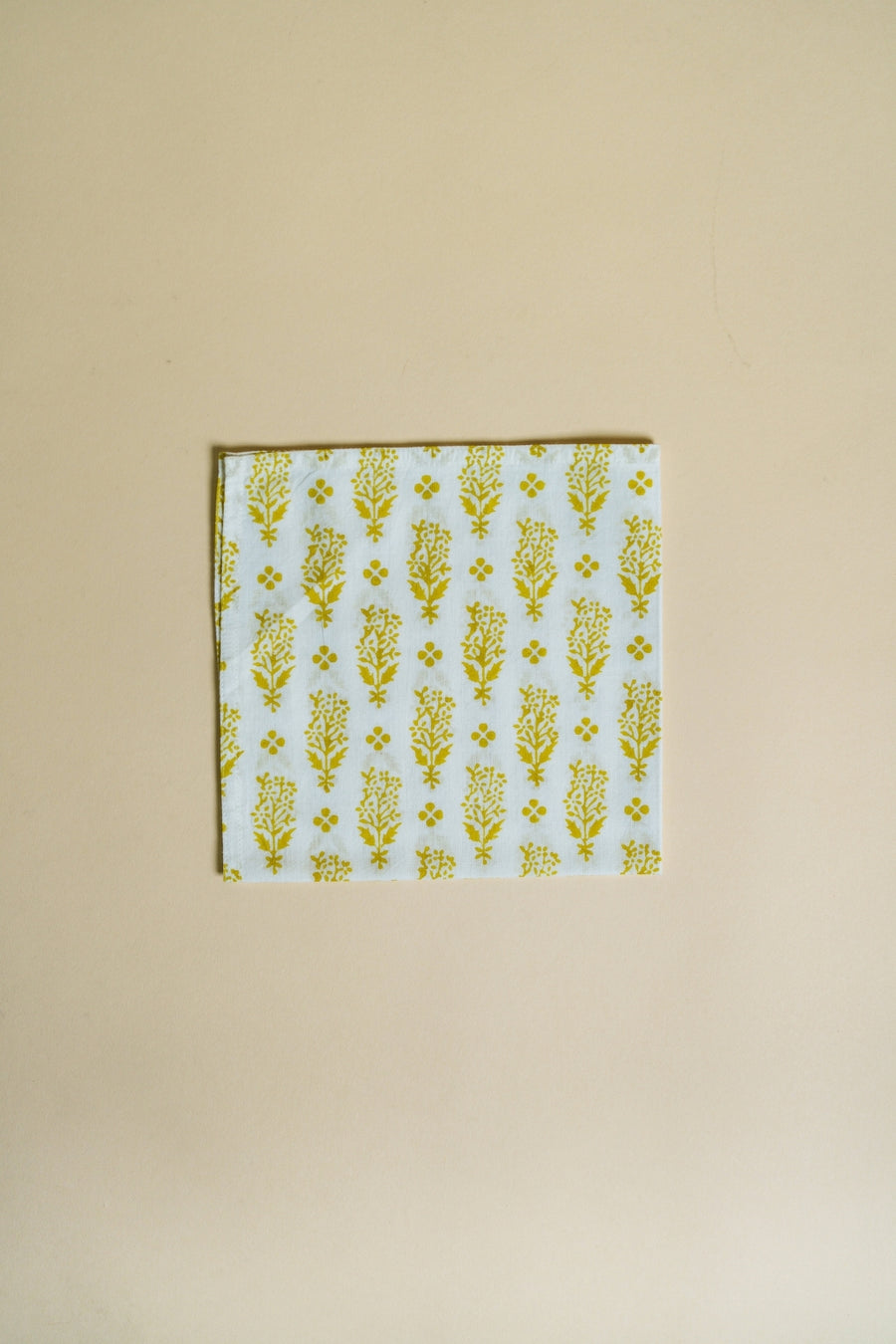 Floral Booti Citron Table Napkin