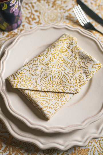 Zareen Gold Table Napkin