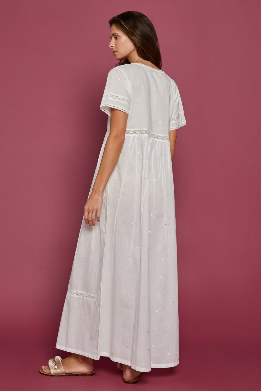 Nightdress Niina Ivory