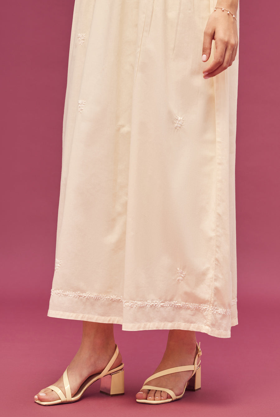 Noor Honey Yellow Short Sleeve Cotton Nightdress