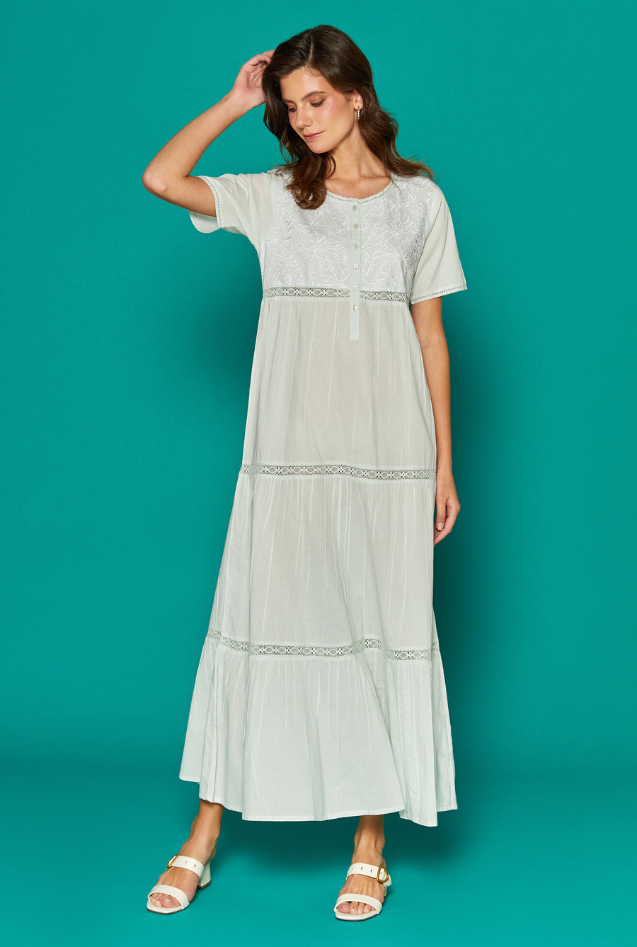 Amarylle Green Nightdress