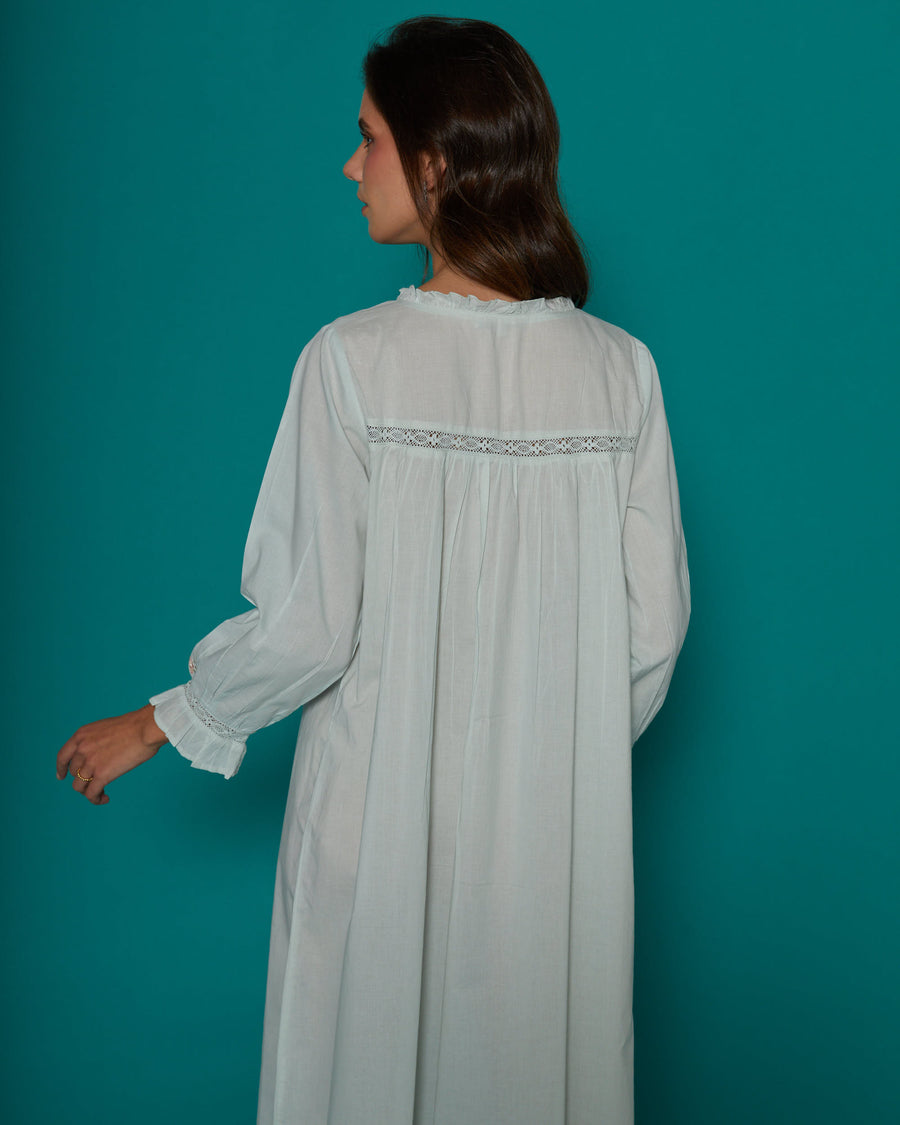 Wind Flower Cotton Nightdress