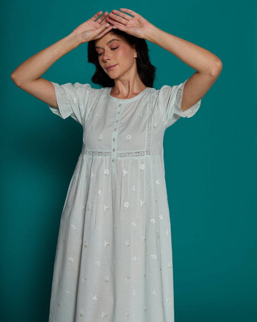 Primella Green Nightdress