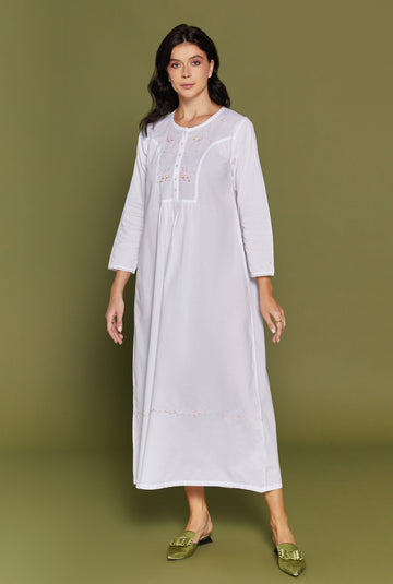 Mirayne White Nightdress