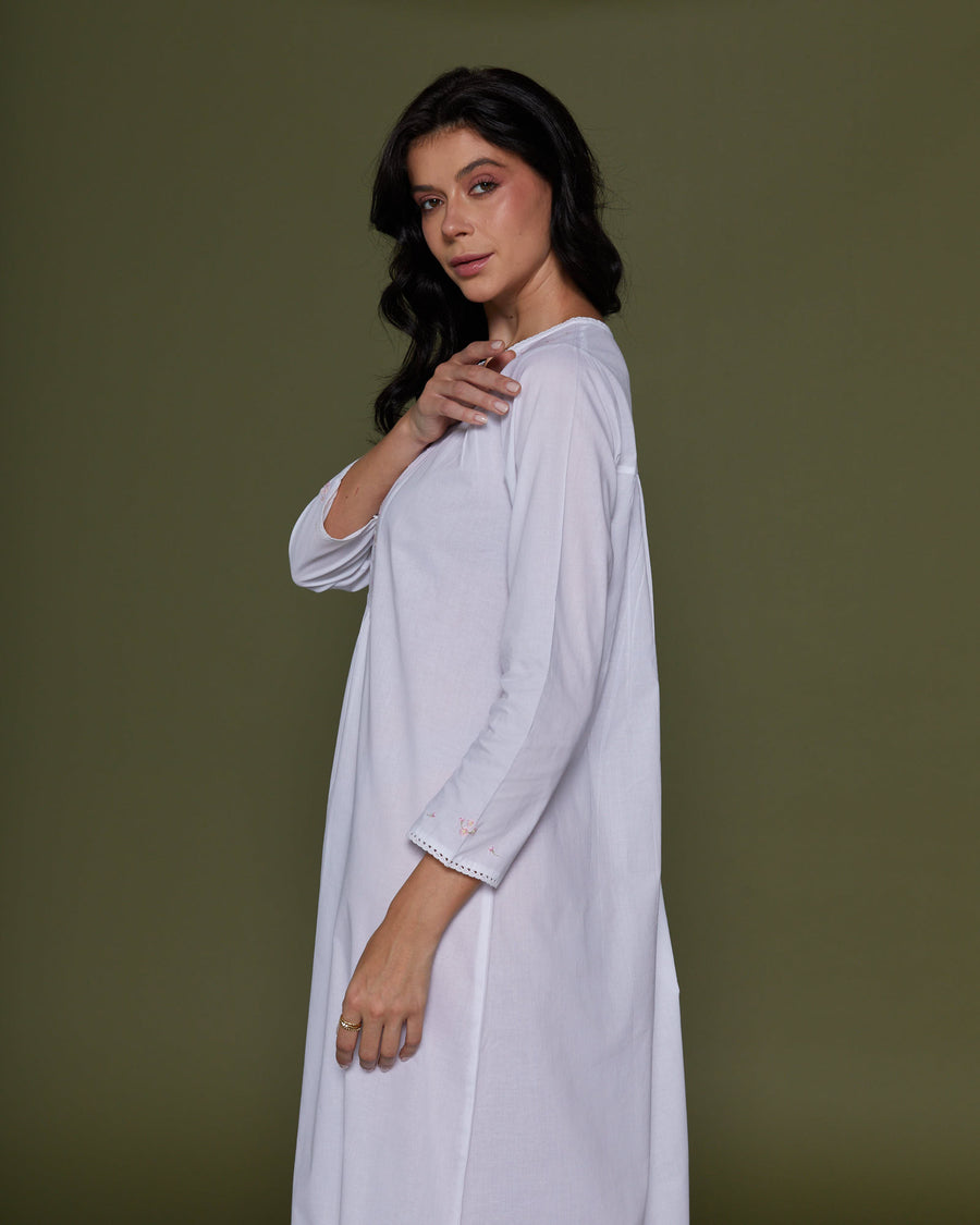 Mirayne White Nightdress