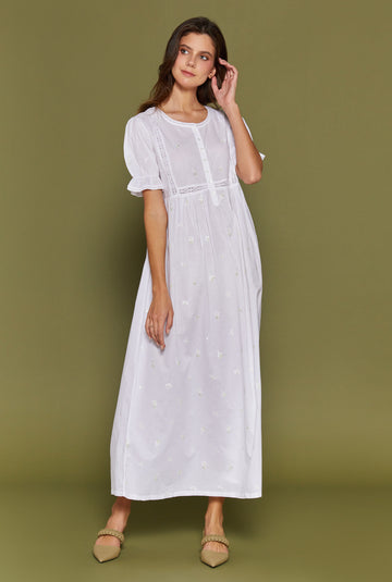 Primella White Nightdress