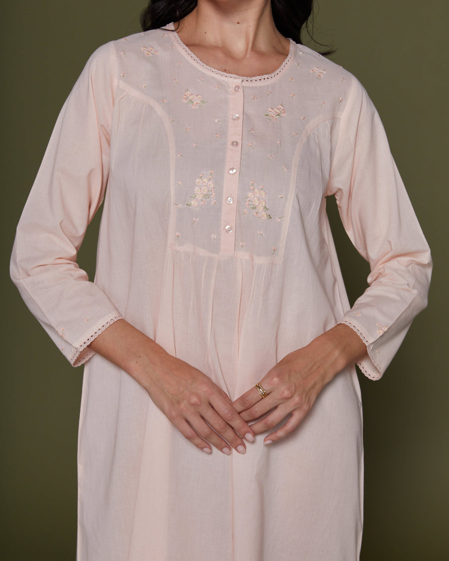 Mirayne Peach Nightdress