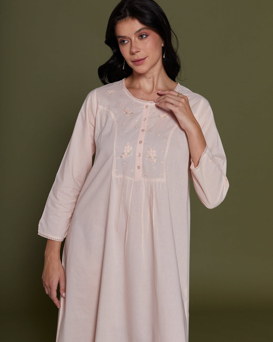 Mirayne Peach Nightdress