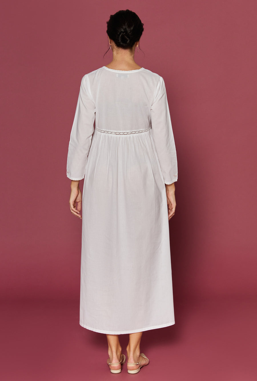 Tickle Me Pink Cotton Nightdress