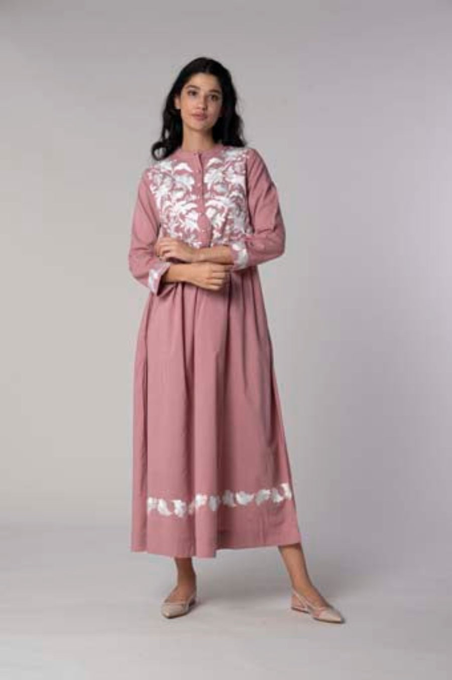 Kaftan Ash Rose Parrot