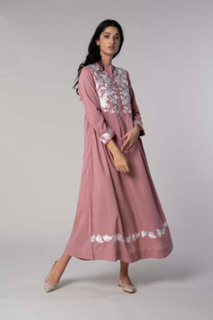 Kaftan Ash Rose Parrot