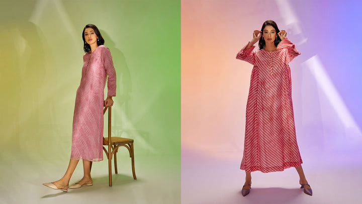  Silk Kaftan For Women  - The Cotton Basket 